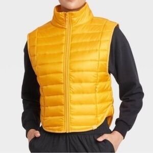 JoyLab Women’s Yellow Puffer Vest